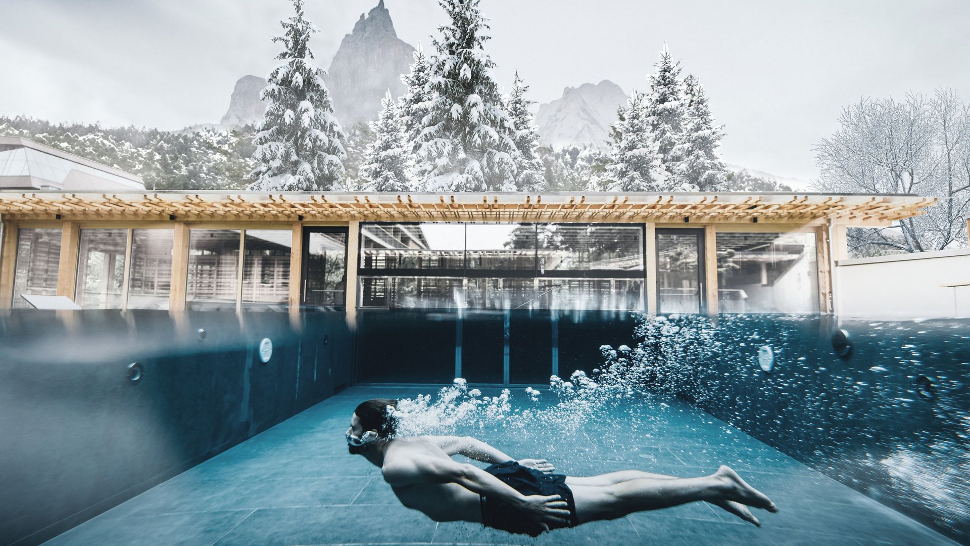 Das Badehaus im Dolomiten-Weltkulturerbe