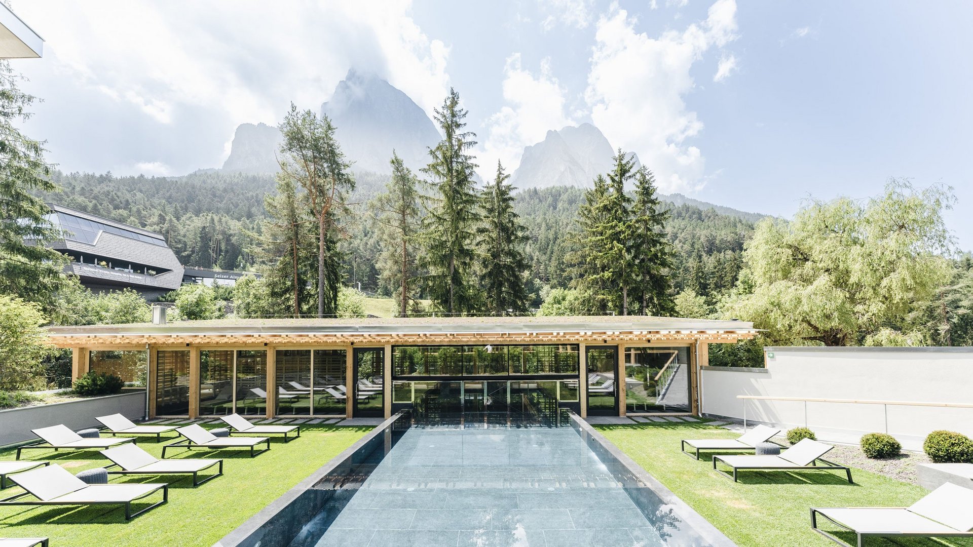Our bath house in the Dolomites UNESCO World Heritage